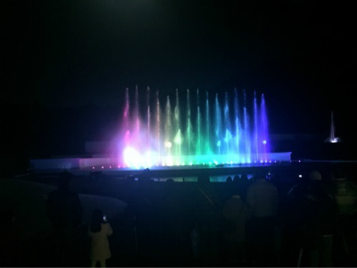 御殿場 時の栖 噴水ショー