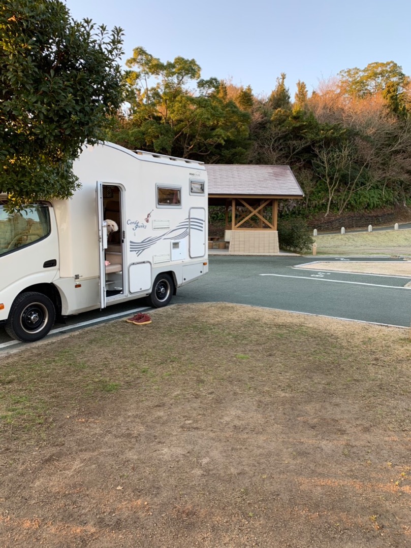 ワンちゃんとキャンピングカー