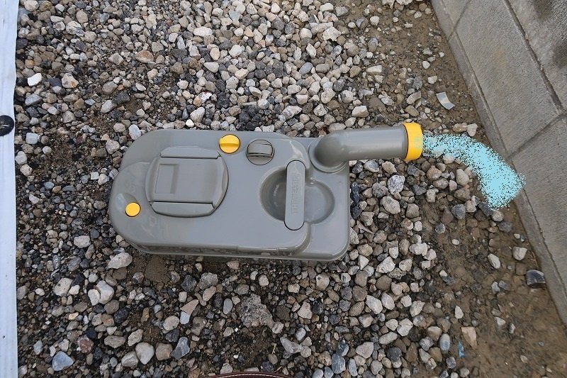 汚物タンクの排出