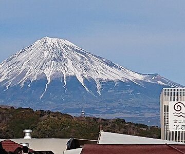 冬の富士山